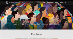 Desktop Screenshot of fordfoundation.org